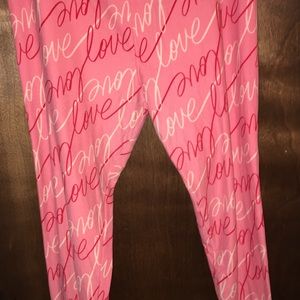 Lula Roe Tall & Curvy Leggings 3 pairs
